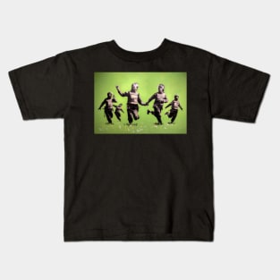 Banksy Riot Police In The Field Art Kids T-Shirt